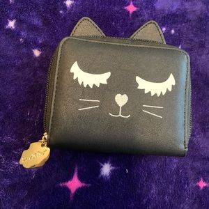 New Betsey Johnson Cat Wallet